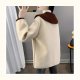 Woolen Coat For Women Thickened Sailor Collar