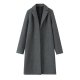 Women's Fashion Buckle-free Mid-length Loose Overcoat Coat