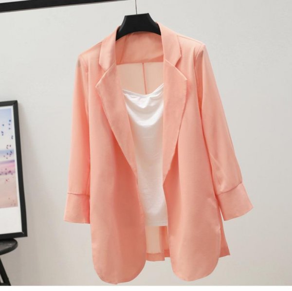 Women's Chiffon Suit Jacket Loose Sunscreen Clothes